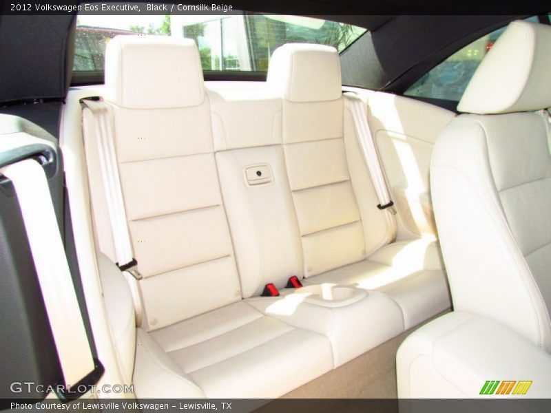 Black / Cornsilk Beige 2012 Volkswagen Eos Executive