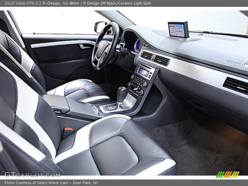  2010 V70 3.2 R-Design R Design Off Black/Ceramic Light Split Interior