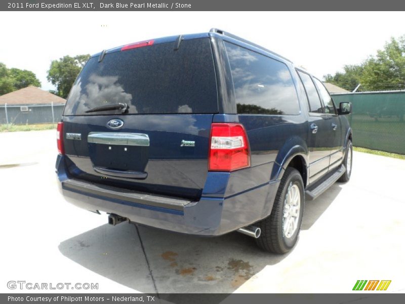 Dark Blue Pearl Metallic / Stone 2011 Ford Expedition EL XLT