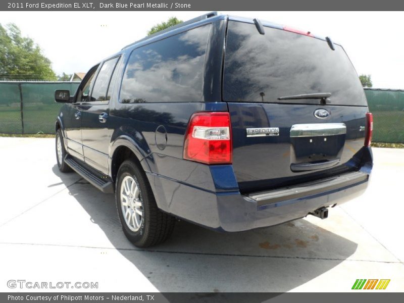 Dark Blue Pearl Metallic / Stone 2011 Ford Expedition EL XLT