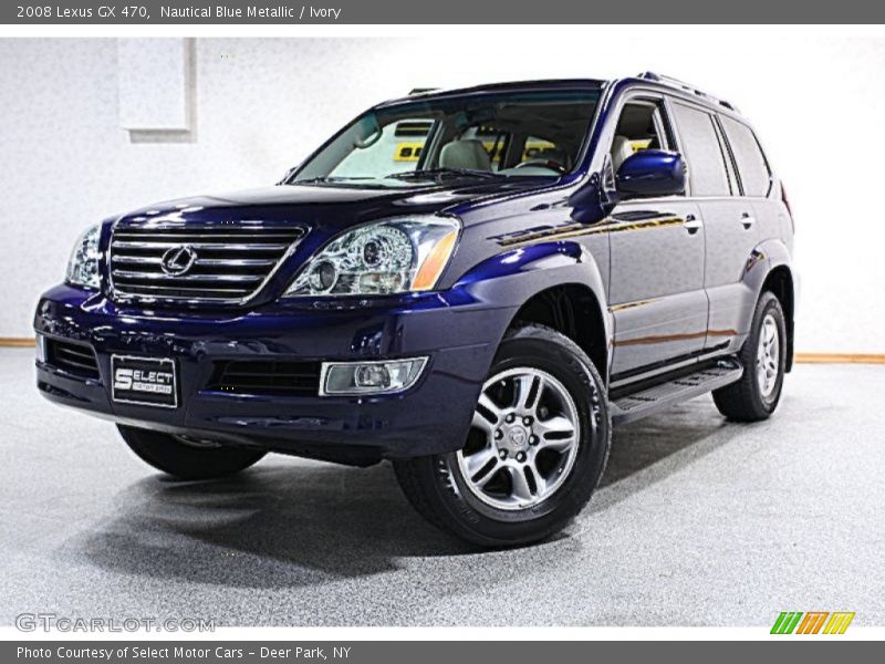 Nautical Blue Metallic / Ivory 2008 Lexus GX 470