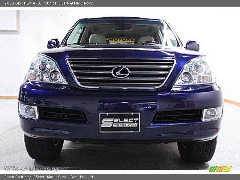Nautical Blue Metallic / Ivory 2008 Lexus GX 470