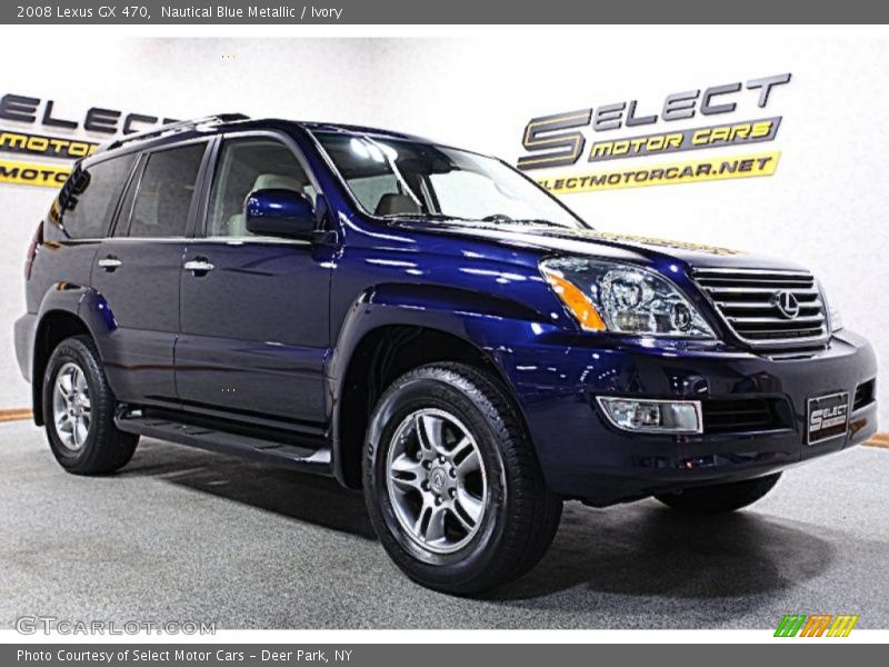 Nautical Blue Metallic / Ivory 2008 Lexus GX 470