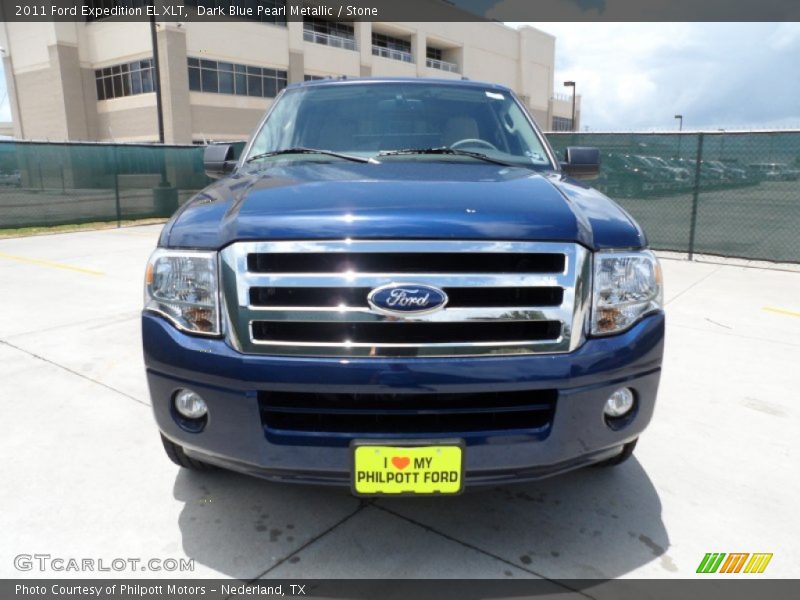 Dark Blue Pearl Metallic / Stone 2011 Ford Expedition EL XLT