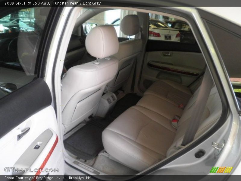 Tungsten Pearl / Light Gray 2009 Lexus RX 350 AWD