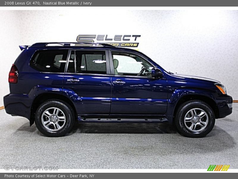 Nautical Blue Metallic / Ivory 2008 Lexus GX 470