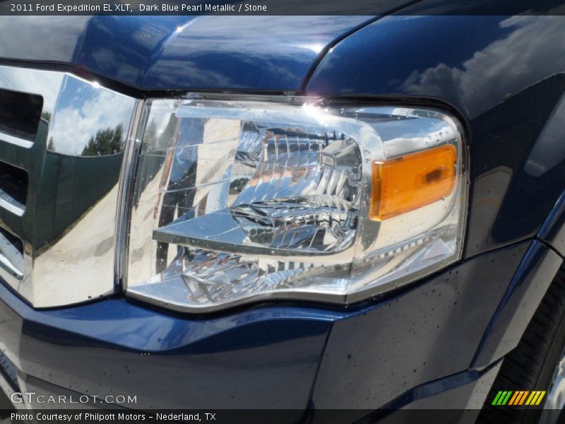 Dark Blue Pearl Metallic / Stone 2011 Ford Expedition EL XLT