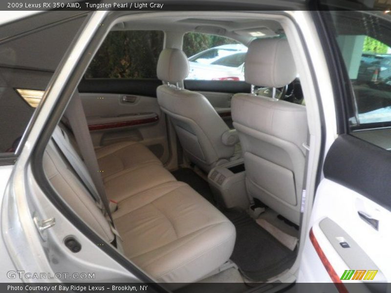 Tungsten Pearl / Light Gray 2009 Lexus RX 350 AWD