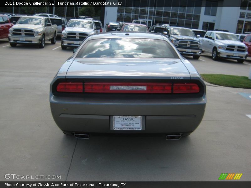 Tungsten Metallic / Dark Slate Gray 2011 Dodge Challenger SE