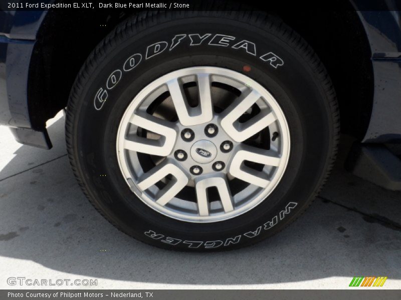 Dark Blue Pearl Metallic / Stone 2011 Ford Expedition EL XLT