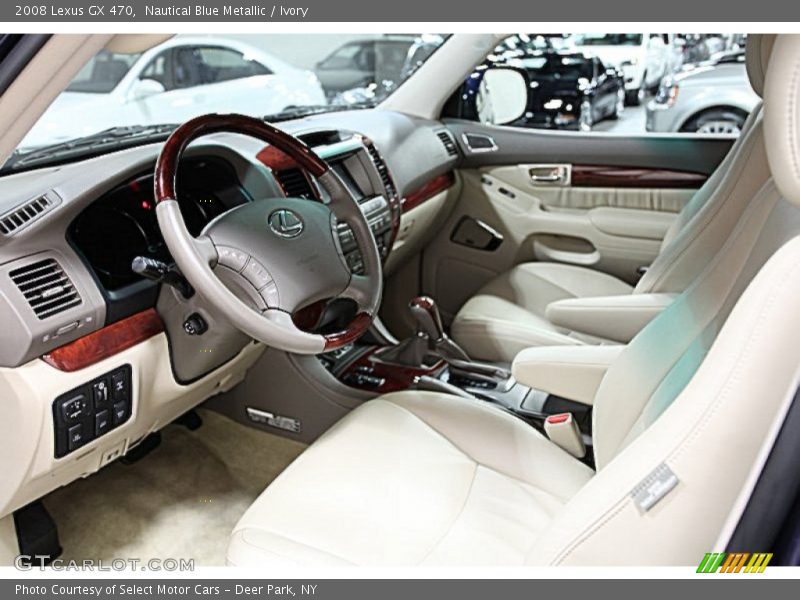 Nautical Blue Metallic / Ivory 2008 Lexus GX 470
