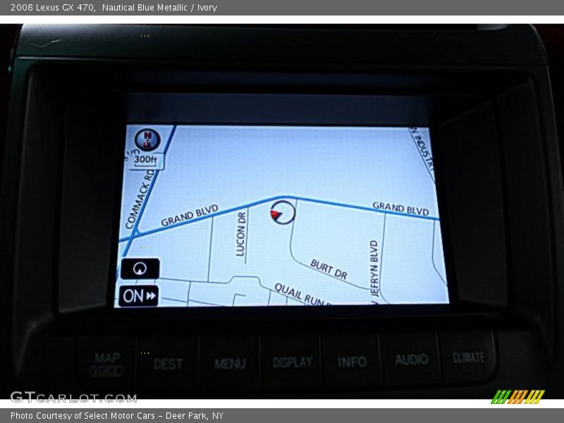 Nautical Blue Metallic / Ivory 2008 Lexus GX 470