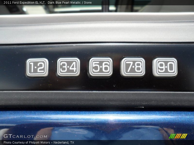 Dark Blue Pearl Metallic / Stone 2011 Ford Expedition EL XLT