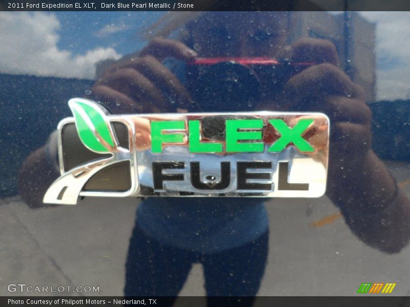 Dark Blue Pearl Metallic / Stone 2011 Ford Expedition EL XLT