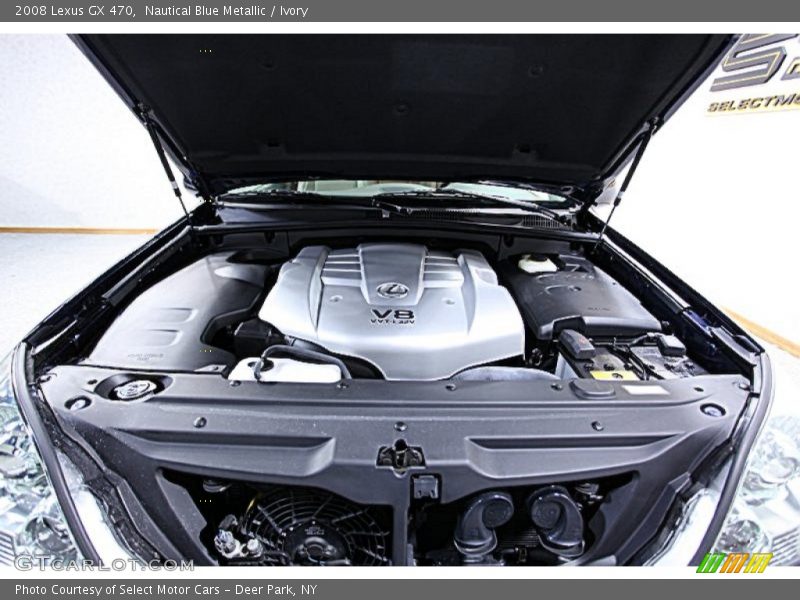 Nautical Blue Metallic / Ivory 2008 Lexus GX 470