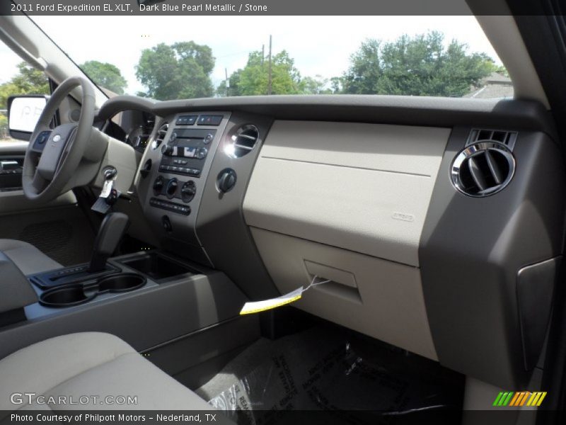 Dark Blue Pearl Metallic / Stone 2011 Ford Expedition EL XLT