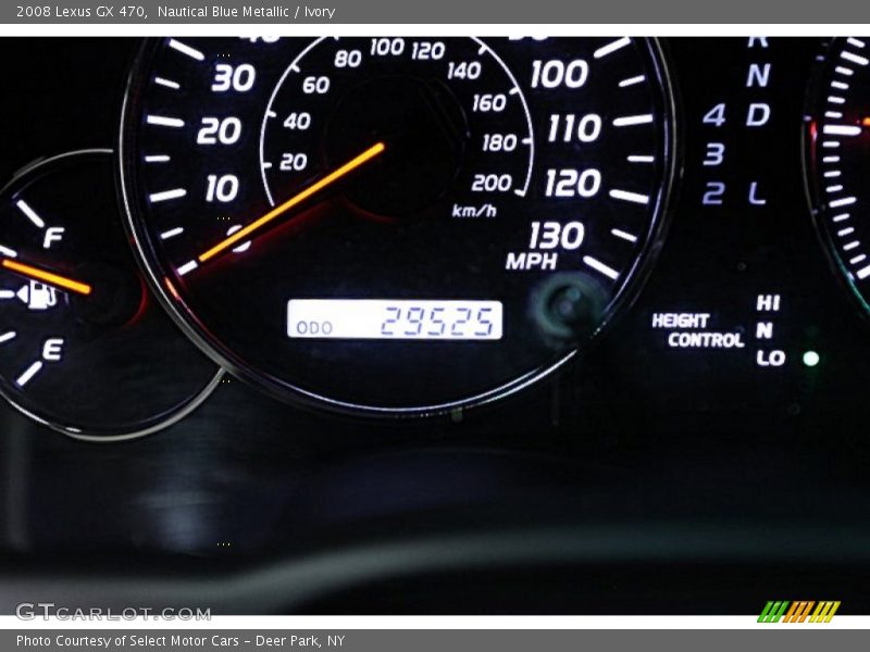 Nautical Blue Metallic / Ivory 2008 Lexus GX 470
