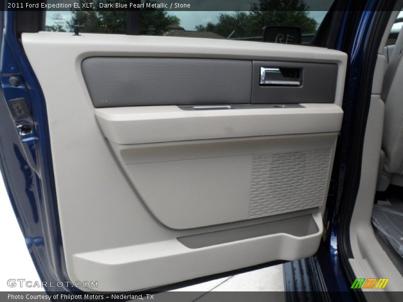 Dark Blue Pearl Metallic / Stone 2011 Ford Expedition EL XLT