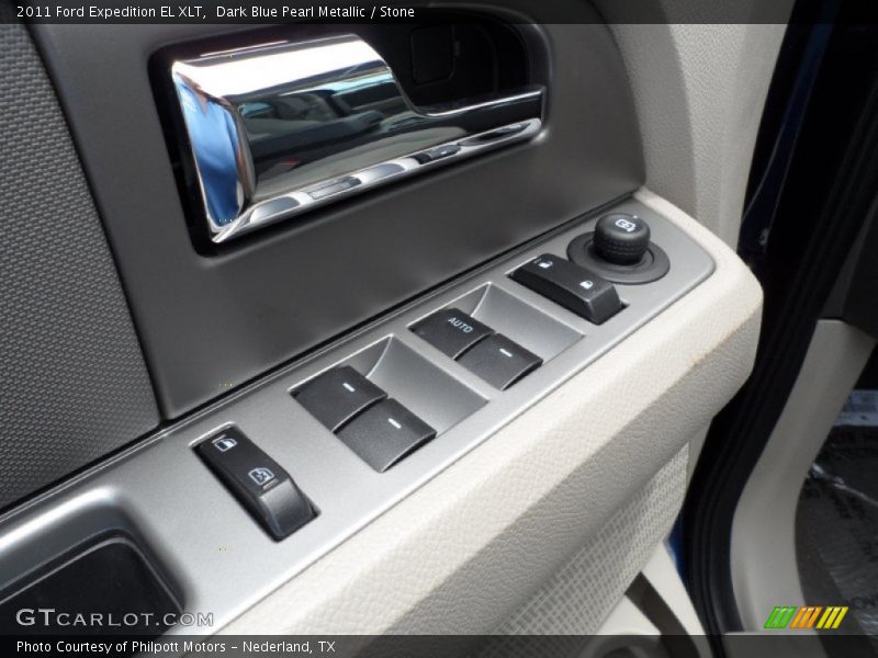 Dark Blue Pearl Metallic / Stone 2011 Ford Expedition EL XLT