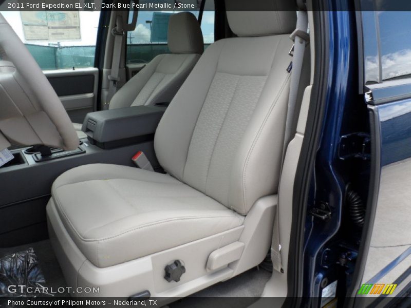 Dark Blue Pearl Metallic / Stone 2011 Ford Expedition EL XLT