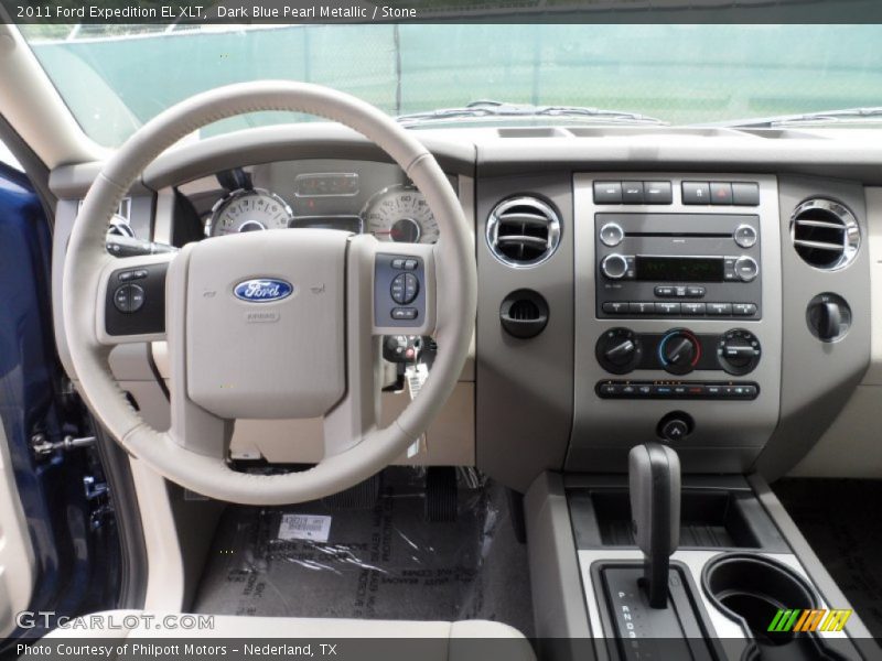 Dark Blue Pearl Metallic / Stone 2011 Ford Expedition EL XLT