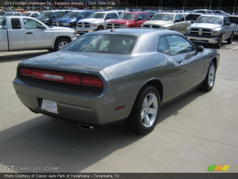 Tungsten Metallic / Dark Slate Gray 2011 Dodge Challenger SE