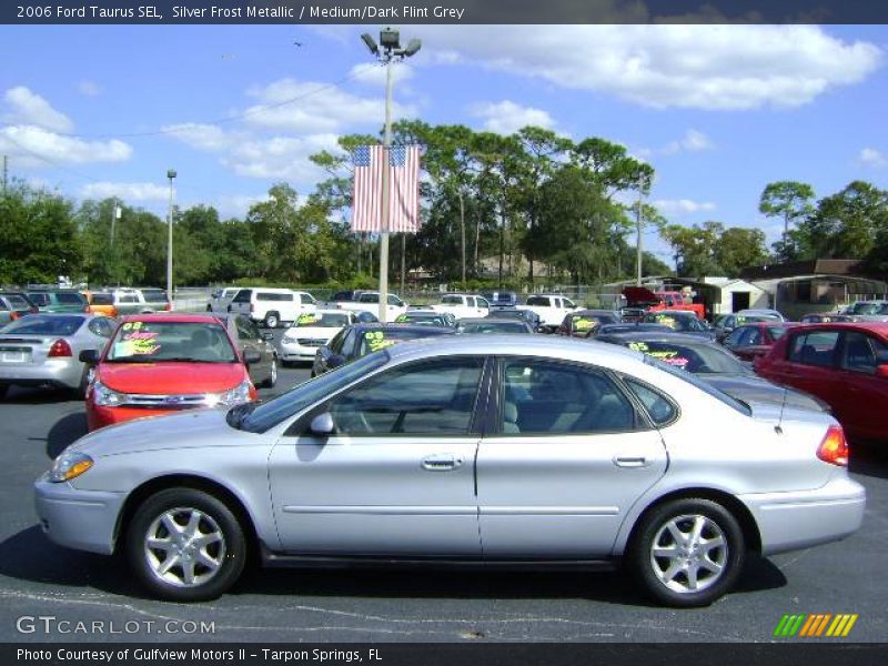 Silver Frost Metallic / Medium/Dark Flint Grey 2006 Ford Taurus SEL