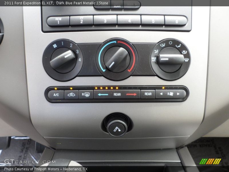 Dark Blue Pearl Metallic / Stone 2011 Ford Expedition EL XLT