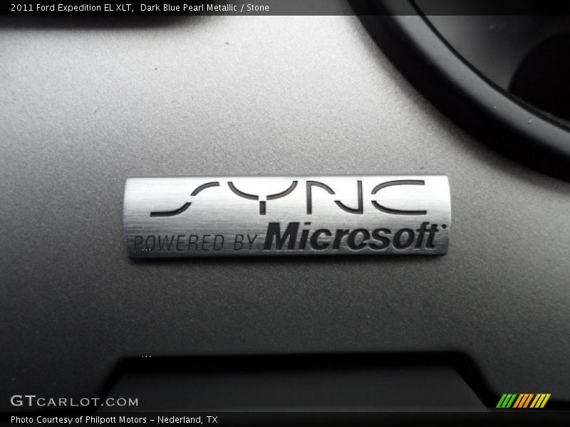 Dark Blue Pearl Metallic / Stone 2011 Ford Expedition EL XLT