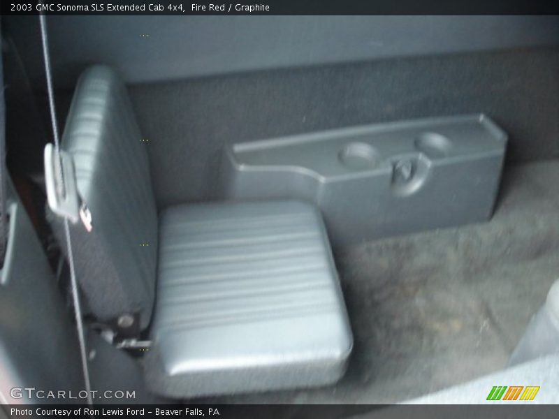 Fire Red / Graphite 2003 GMC Sonoma SLS Extended Cab 4x4