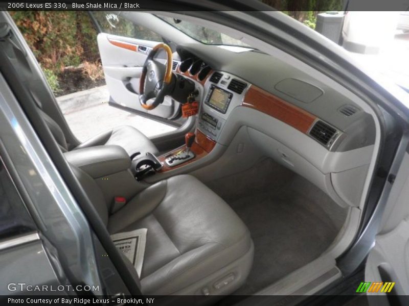 Blue Shale Mica / Black 2006 Lexus ES 330