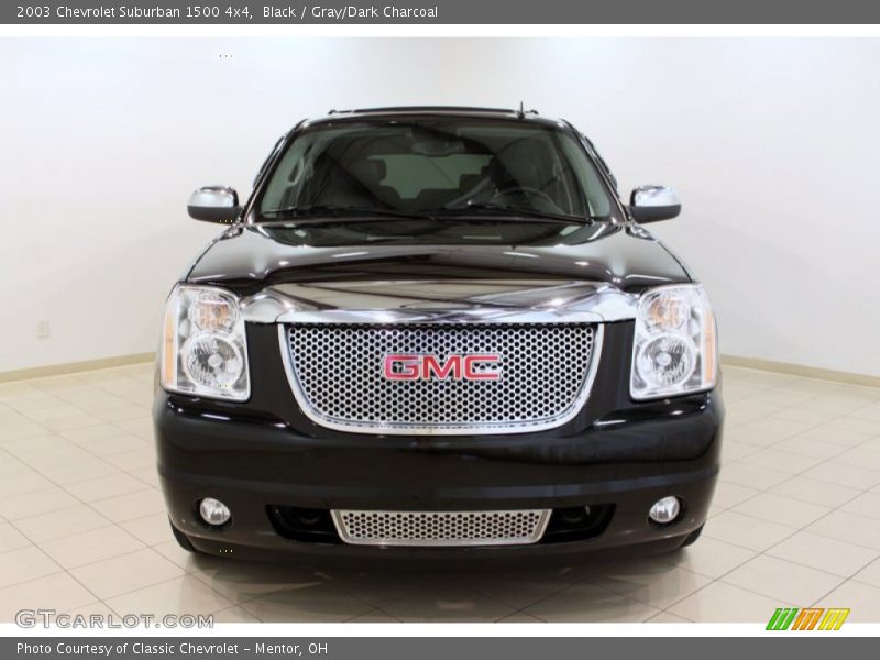 Black / Gray/Dark Charcoal 2003 Chevrolet Suburban 1500 4x4
