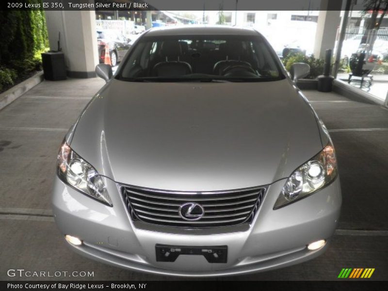 Tungsten Silver Pearl / Black 2009 Lexus ES 350