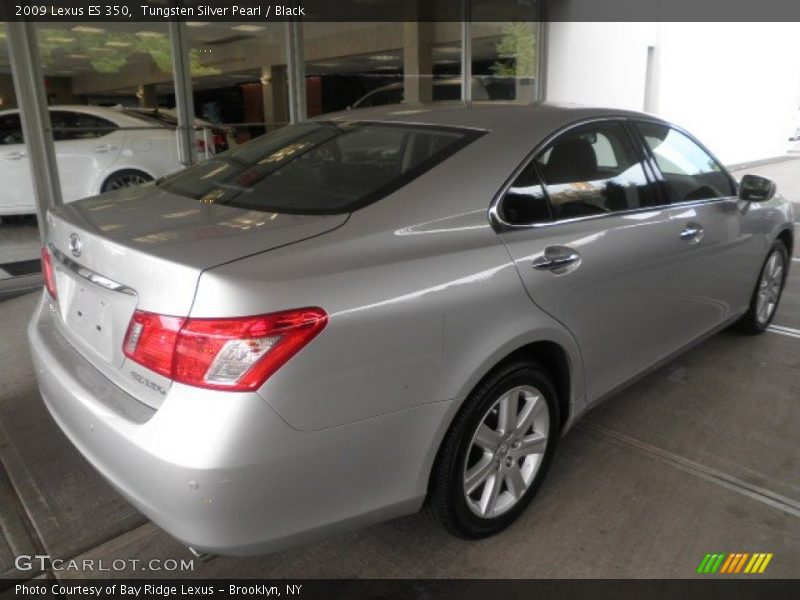 Tungsten Silver Pearl / Black 2009 Lexus ES 350
