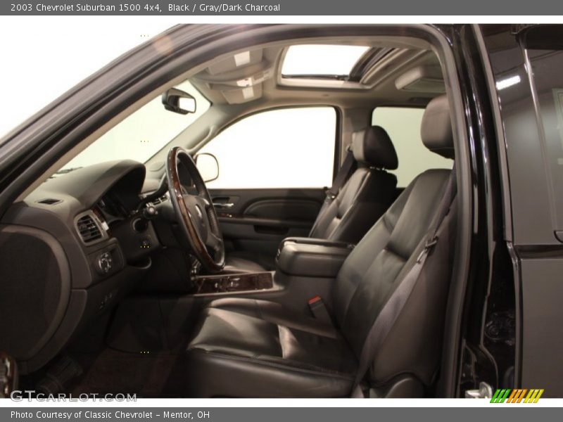 Black / Gray/Dark Charcoal 2003 Chevrolet Suburban 1500 4x4