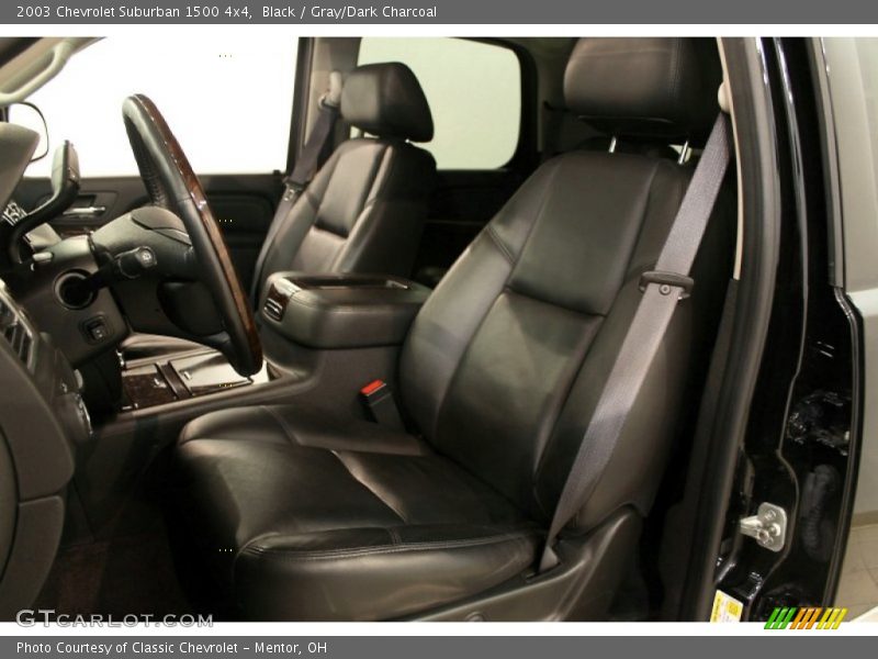 Black / Gray/Dark Charcoal 2003 Chevrolet Suburban 1500 4x4