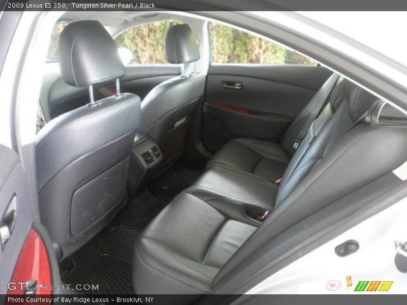 Tungsten Silver Pearl / Black 2009 Lexus ES 350