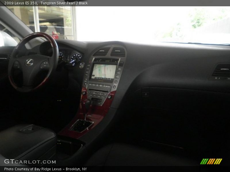 Tungsten Silver Pearl / Black 2009 Lexus ES 350