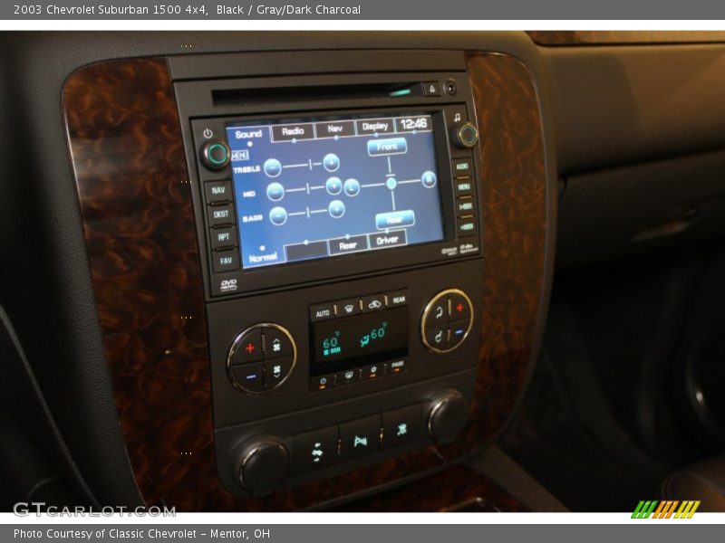 Black / Gray/Dark Charcoal 2003 Chevrolet Suburban 1500 4x4