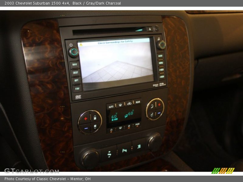 Black / Gray/Dark Charcoal 2003 Chevrolet Suburban 1500 4x4
