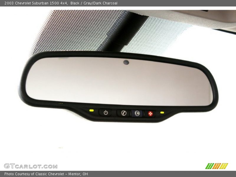 Black / Gray/Dark Charcoal 2003 Chevrolet Suburban 1500 4x4