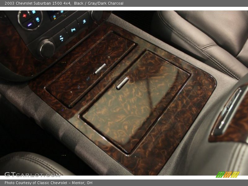 Black / Gray/Dark Charcoal 2003 Chevrolet Suburban 1500 4x4
