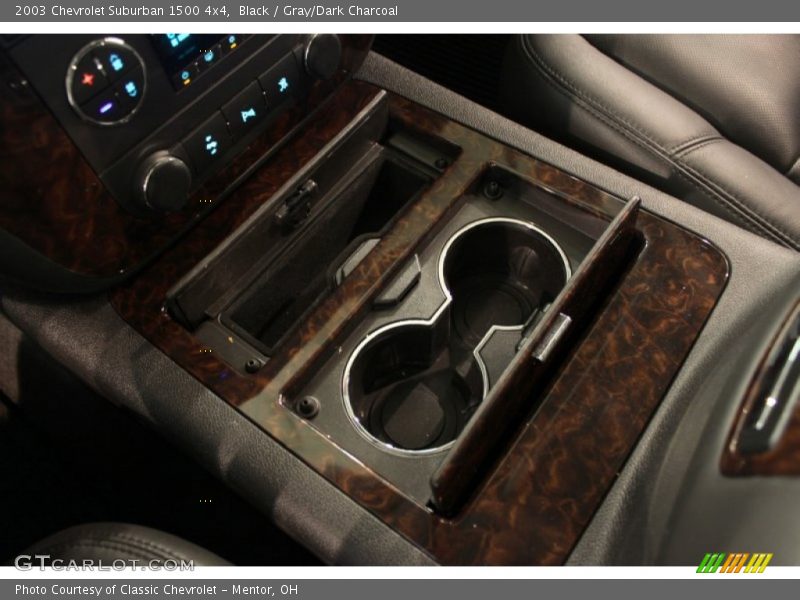 Black / Gray/Dark Charcoal 2003 Chevrolet Suburban 1500 4x4