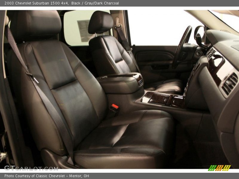 Black / Gray/Dark Charcoal 2003 Chevrolet Suburban 1500 4x4