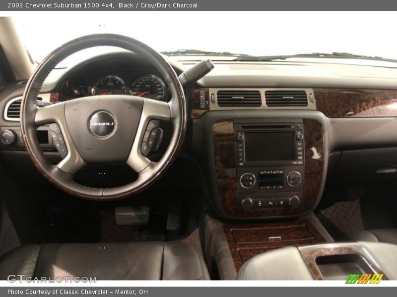 Black / Gray/Dark Charcoal 2003 Chevrolet Suburban 1500 4x4