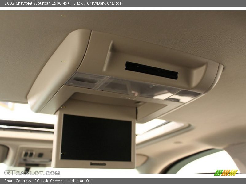 Black / Gray/Dark Charcoal 2003 Chevrolet Suburban 1500 4x4