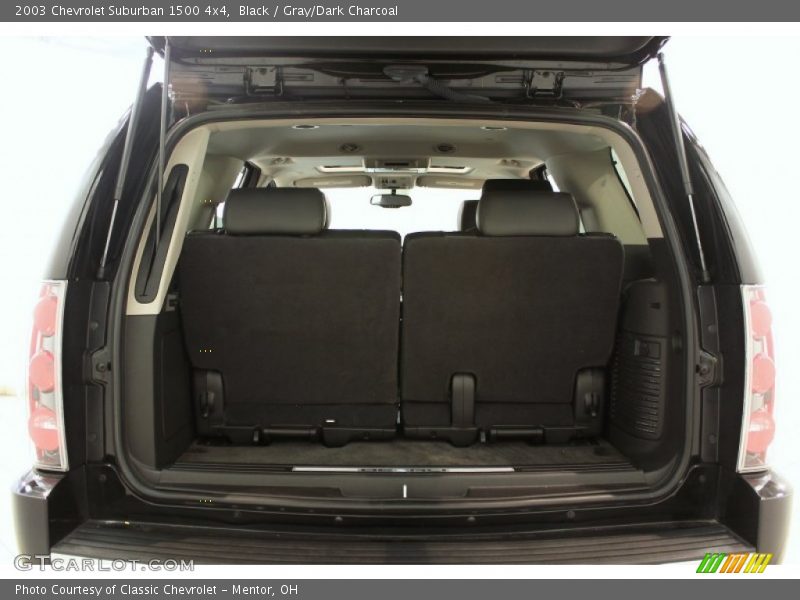 Black / Gray/Dark Charcoal 2003 Chevrolet Suburban 1500 4x4