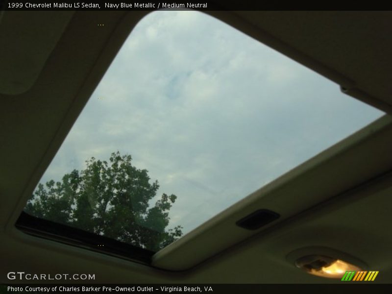 Navy Blue Metallic / Medium Neutral 1999 Chevrolet Malibu LS Sedan