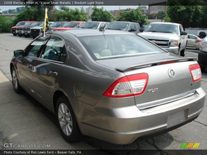 Vapor Silver Metallic / Medium Light Stone 2008 Mercury Milan I4