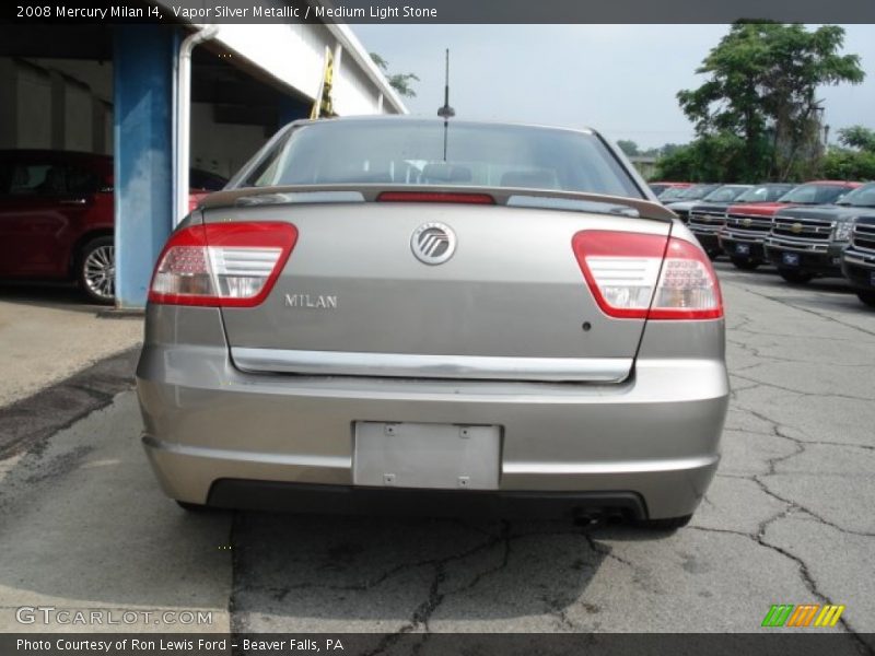 Vapor Silver Metallic / Medium Light Stone 2008 Mercury Milan I4